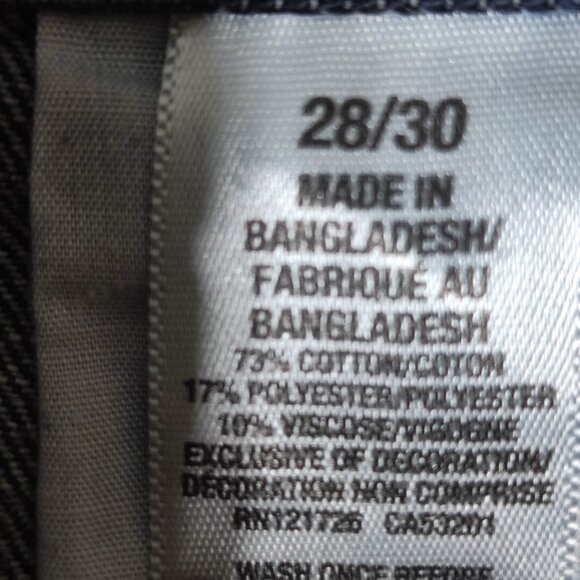 Aeropostale jeans men's size 28/30 bluish grey colour skinny fit straight leg - Picture 8 of 12